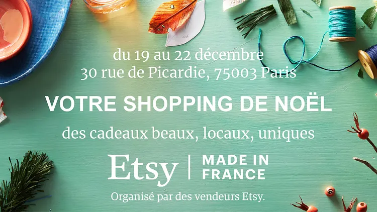 Etsy Made in France x Team Petit Paris - édition Noël 2019
