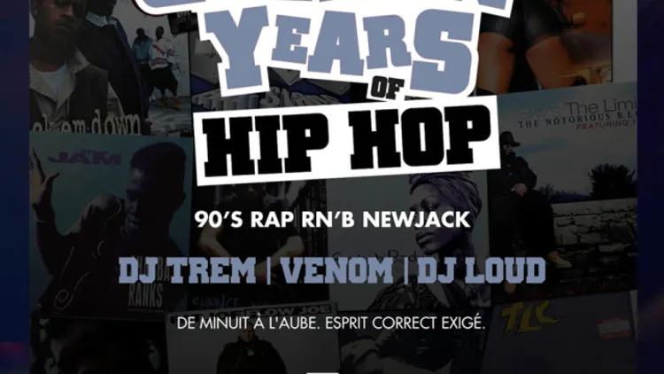 Golden years of hip-hop
