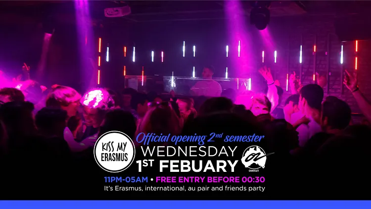 KISS MY ERASMUS / FULL PARTY @ CAFÉ OZ