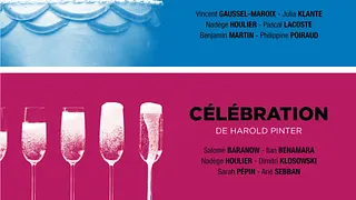 « 1 TABLE POUR 6 » suivi de « CÉLÉBRATION »