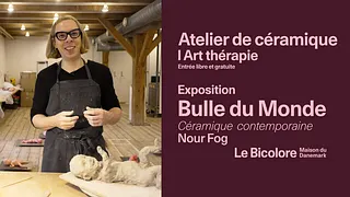 Atelier de céramique avec Anja Kornerup-Bang I ART THÉRAPIE