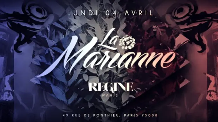 LA MARIANNE CHEZ REGINE  HIP HOP VS FRENCH TOUCH TOUS LES LUNDIS