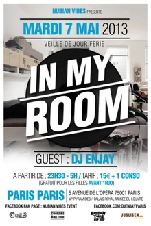 in my room