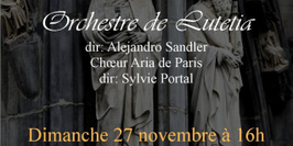 Concert Mozart: Orchestre de Lutetia et Choeur Aria de Paris