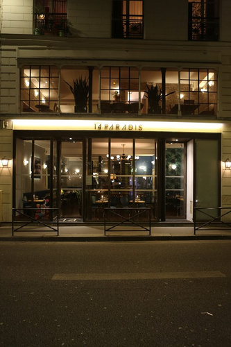 14 Paradis Restaurant Paris
