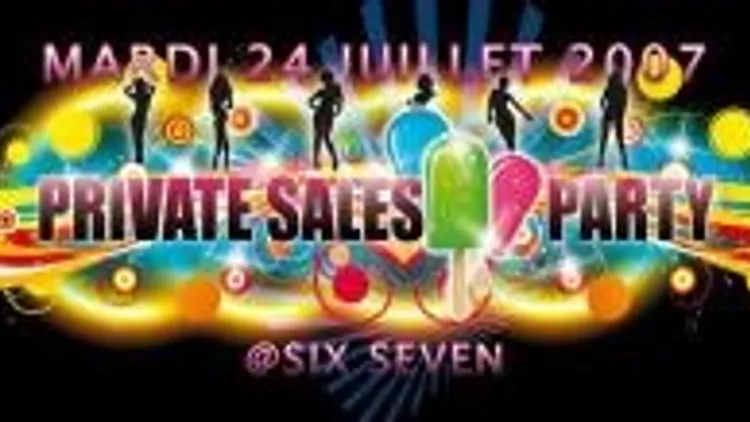 Private Sales Party