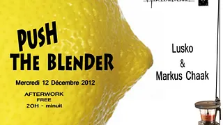 push the blender
