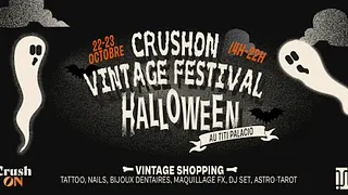 CrushON Vintage Festival d'Halloween x Titi Palacio