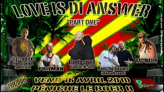 Soirée/Concert reggae LOVE IS DI ANSWER Boer2