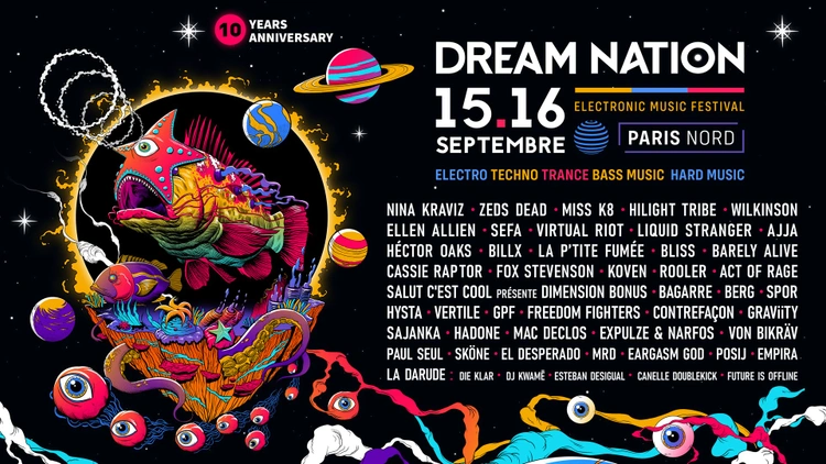 FESTIVAL DREAM NATION, 10ème édition