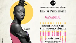 Hilaire penda Warm Up Show invite Gasandji