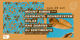 Concrete: Mount Kimbie, Dekmantel Soundsystem, Solar, Rag Dabons