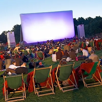 Cinéma en plein air à la Villette
