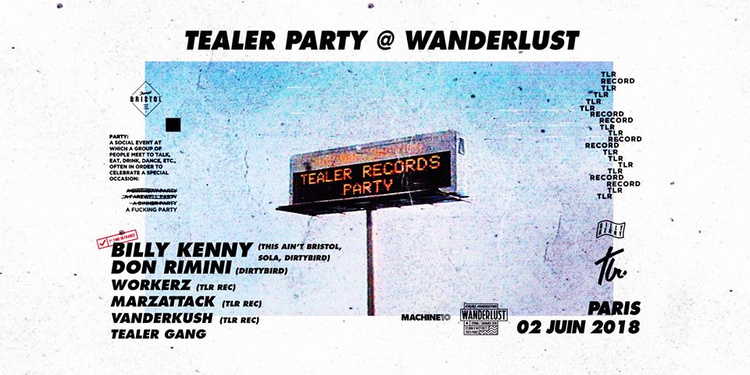 Tealer Party at Wanderlust with Billy Kenny