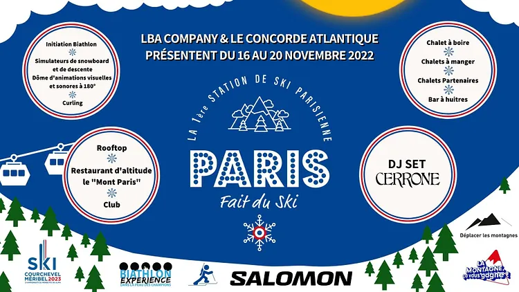 Paris fait du ski !