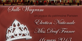 Election Nationale Miss Deaf France