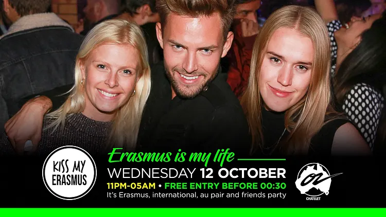 KISS MY ERASMUS @ CAFÉ OZ