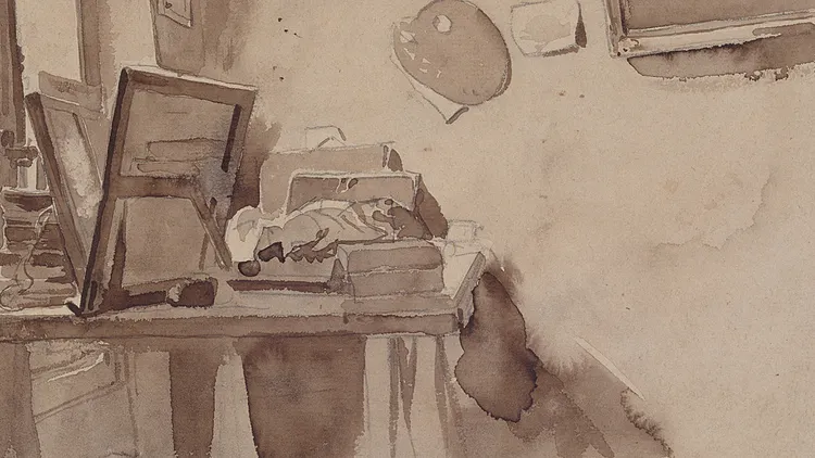 Dans l’atelier  La création à l’oeuvre