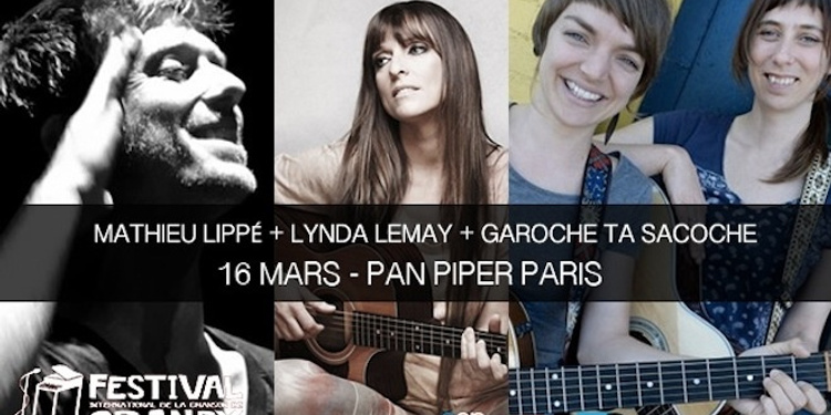 Granby Festival Tour : Lynda Lemay, Garoche Ta Sacoche, Mathieu Lippé