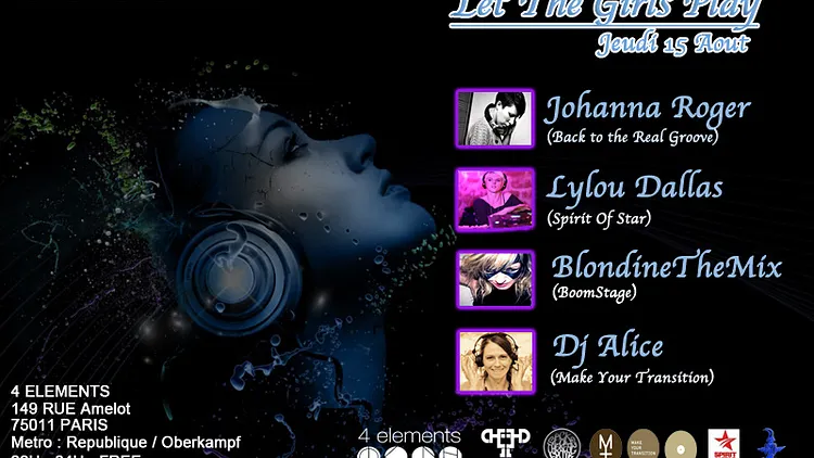 Let The Girls Play #3 With Johanna Roger, Lylou Dallas, Blondine The Mix, Alice
