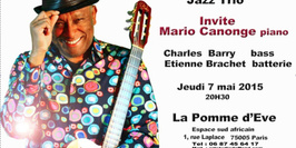 Alain Ginapé Jazz Trio invite Mario Canonge