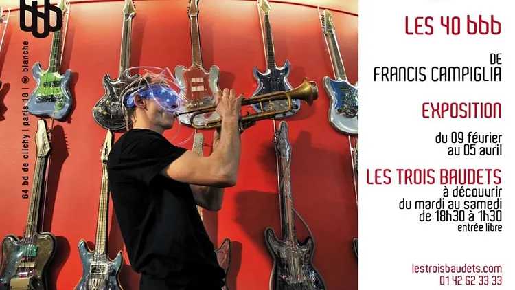 Vernissage: Francis Campiglia et les 40 bbb