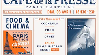 Food & Cinéma : Vacances Romaines
