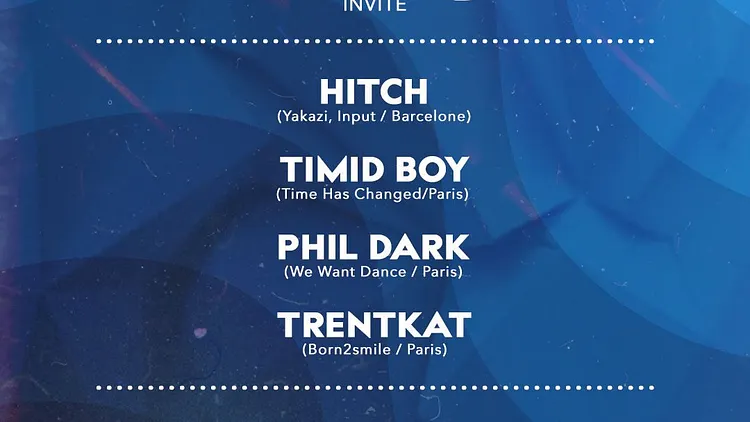 Timid Boy Invite: Hitch, Phil Dark, Trentkat, Timid Boy