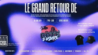 Le Grand Retour de Côte d’Usure au Panic Room 