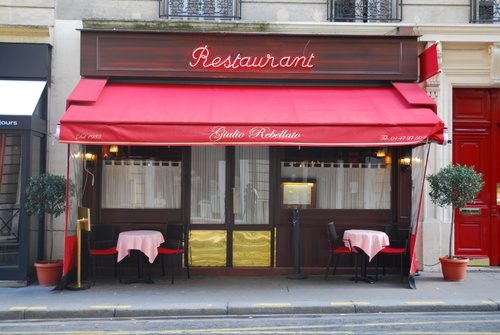 Giulio Rebellato Restaurant Paris
