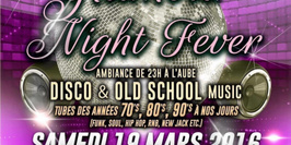 Glamour Night Fever Ambiance Disco & Old School Music Tubes des Années 70's, 80's, 90's à nos jours