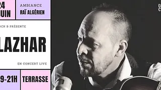L’Eté à DOCK B ☀️ // Concert live en terrasse : LAZHAR ( raï algérien )