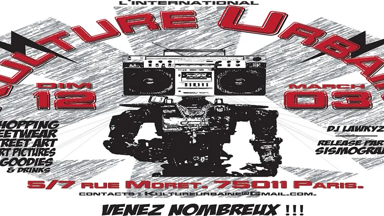 EXPO VENTE // Kulture Urbaine // Street Art, Hip Hop