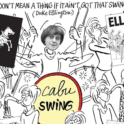 L'exposition Cabu Swing s'installe au Versailles Jazz Festival