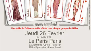 JeudiOnly 26 Fevrier AfterWork au ParisParis