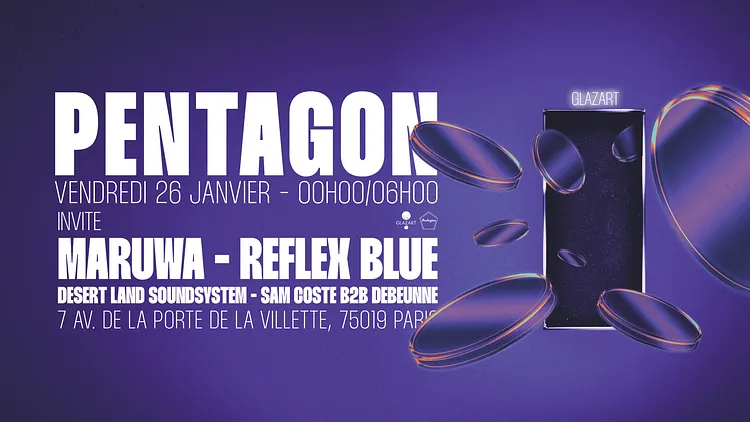 PENTAGON X GLAZART : Maruwa, Reflex Blue, Desert Land & more