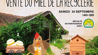 Vente du miel de la REcyclerie
