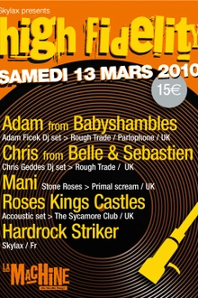 BABYSHAMBLES DJ SET + BELLE & SEBASTIAN DJ SET