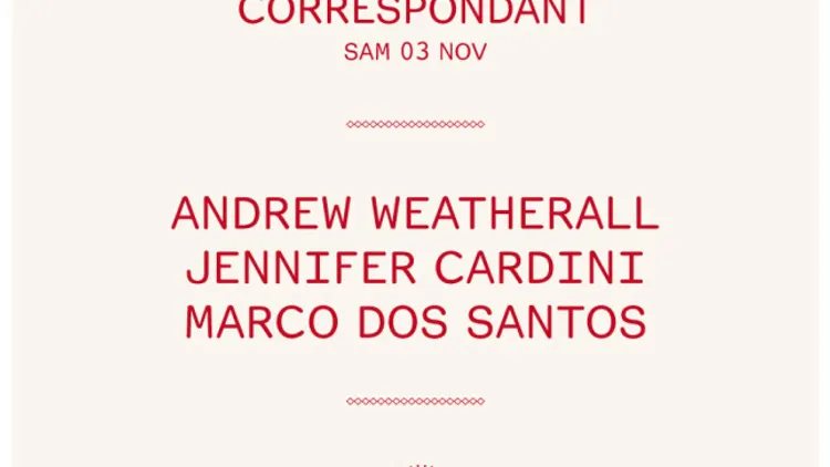 CORRESPONDANT