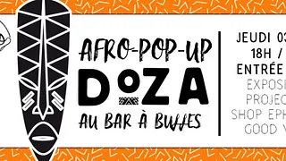 Afro-Pop-Up DOZA au Bar à Bulles