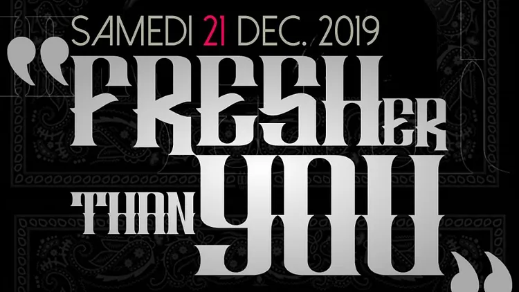 FRESHEUR THAN YOU