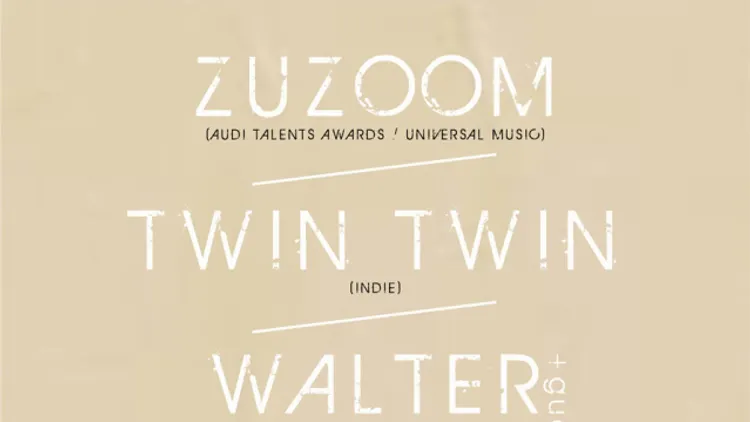 ZUZOOM, TWIN TWIN, WALTER MECCA + GUESTS