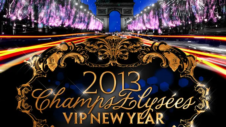 VIP NEW YEAR - champs-elysées 2013