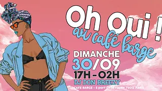 Oh Oui! au Café barge