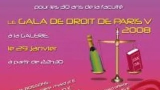 Gala De Droit De Paris 5