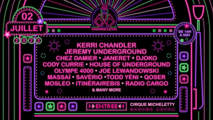 Madame Loyal : Kerri Chandler, Jeremy Underground
