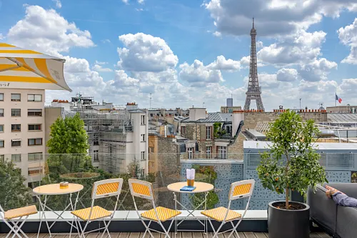 Rooftop Eylau Restaurant Bar Paris