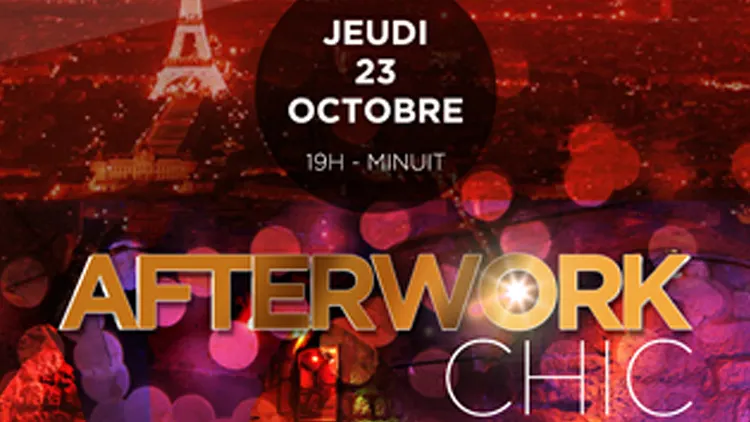Afterwork chic et Maghrébin