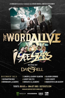 The Word Alive + I See Stars + Dayshell