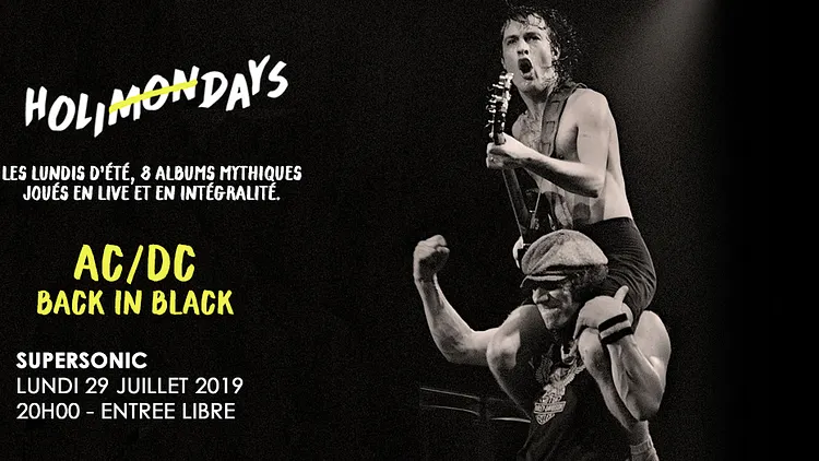 Holi(mon)days • AC/DC - Back in Black / Supersonic